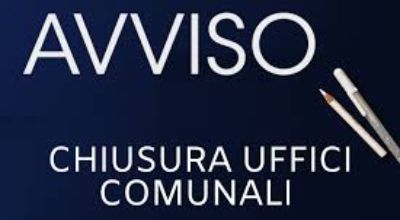 chiusura uffici comunali
